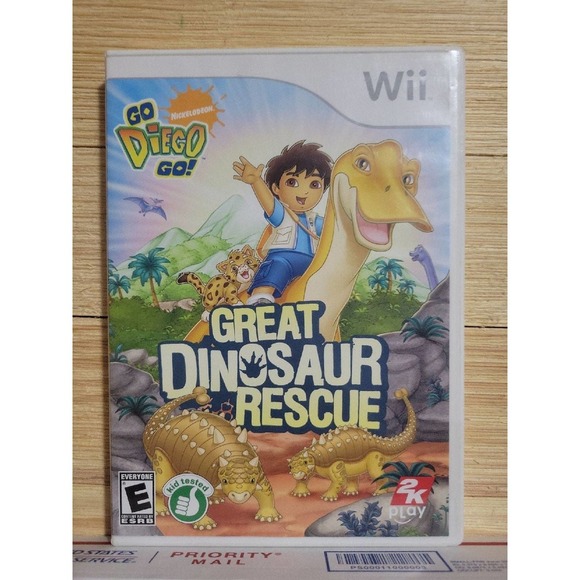 Go, Diego, Go Great Dinosaur Rescue for Nintendo Wii - Picture 1 of 2